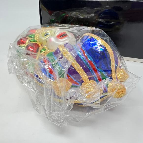 Christopher Radko Merry Masquerade Ornament Harlequin NOLA Festive NIB Retired - Picture 7 of 10